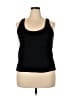 Festi Black Sleeveless Top Size 4X Plus (4) - photo 1