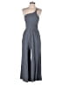 Anrabess Solid Gray Jumpsuit Size S - photo 1