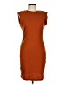BCBGeneration Solid Brown Casual Dress Size L - photo 1