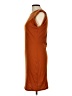 BCBGeneration Solid Brown Casual Dress Size L - photo 5