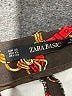 Zara Basic Paisley Black Casual Pants Size XS - photo 7