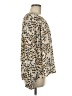 CAbi 100% Polyester Animal Print Ivory Long Sleeve Blouse Size M - photo 4
