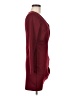Unbranded Solid Burgundy Red Cocktail Dress Size M - photo 4
