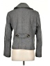 Banana Republic Chevron-herringbone Gray Wool Blazer Size S - photo 2