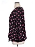 Cato 100% Polyester Black Long Sleeve Blouse Size XL - photo 5
