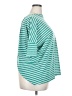 Umgee Stripes Teal Short Sleeve Turtleneck Size 5XEstimated - photo 4