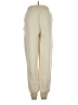 feat Solid Gold Casual Pants Size S - photo 2