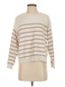 Mango Stripes Tan Pullover Sweater Size S - photo 1