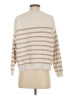 Mango Stripes Tan Pullover Sweater Size S - photo 2