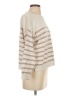 Mango Stripes Tan Pullover Sweater Size S - photo 4