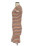 Assorted Brands Stripes Orange Casual Dress Size S - photo 5