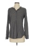 Splendid 100% Rayon Polka Dots Gray Long Sleeve Blouse Size S - photo 1