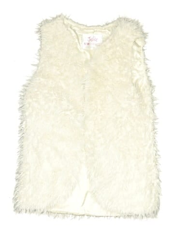 Justice Faux Fur Vest (view 1)