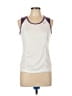 Nike 100% Polyester Silver White Active Tank Size L - photo 1