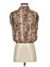 Open Edit Brown Sleeveless Blouse Size S - photo 1