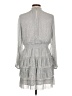Express Metallic Silver Casual Dress Size L (estimated) - photo 2