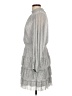 Express Metallic Silver Casual Dress Size L (estimated) - photo 5