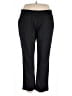 Susan Graver Solid Black Active Pants Size 2X - photo 1