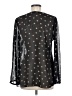 Lovers + Friends Black Long Sleeve Blouse Size M - photo 2