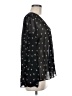 Lovers + Friends Black Long Sleeve Blouse Size M - photo 4
