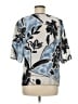 BCBGMAXAZRIA 100% Silk Blue Blouse Size M - photo 2