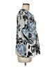 BCBGMAXAZRIA 100% Silk Blue Blouse Size M - photo 4