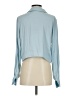 Rachel Zoe 100% Polyester Blue Long Sleeve Blouse Size S - photo 2