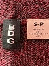 BDG Burgundy Purple Cardigan Size S - photo 7