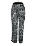 New Directions Print Black Casual Pants Size 1X - photo 1