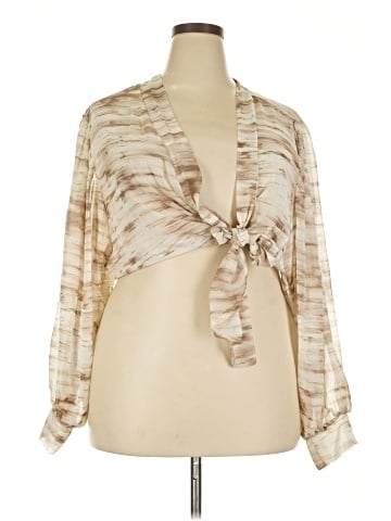Saints & Hearts Long Sleeve Blouse (view 1)