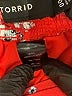 Torrid 100% Polyester Floral Red Shorts Size Med Plus (00) - photo 5