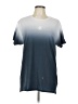 Siksilk 100% Polyester Blue Short Sleeve T-Shirt Size L - photo 1
