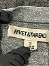 Rivet & Thread Gray Sleeveless T-Shirt Size S - photo 7
