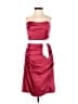 Alfred Angelo 100% Polyester Burgundy Red Cocktail Dress Size 2 - photo 1