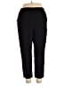 Nordstrom Rack Solid Black Casual Pants Size 1X - photo 1