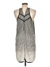XXI Houndstooth Silver Casual Dress Size L - photo 2