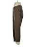 Susan Graver Solid Brown Casual Pants Size S - photo 5