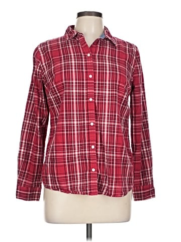 Charter Club Long Sleeve Button-Down Shirt (view 1)