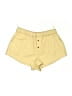Zara Solid Yellow Khaki Shorts Size XS - photo 1