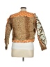 Anthropologie 100% Cotton Animal Print Gold Orange Jacket Size XS - Sm - photo 2
