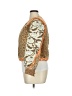 Anthropologie 100% Cotton Animal Print Gold Orange Jacket Size XS - Sm - photo 5