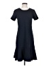 Sharagano Chevron-herringbone Blue Casual Dress Size 4 - photo 1