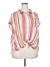 Torrid Stripes Pink Sleeveless Blouse Size 3X Plus (3) - photo 1