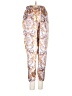 PrettyLittleThing 100% Polyester Paisley Gold Casual Pants Size 4 - photo 1