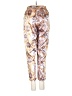 PrettyLittleThing 100% Polyester Paisley Gold Casual Pants Size 4 - photo 2