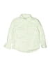 Zara Solid Green Long Sleeve Button-Down Shirt Size 4 - 5 - photo 1