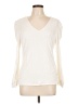 Boston Proper Ivory Long Sleeve Top Size L - photo 1
