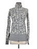 Lululemon Athletica Print Gray Track Jacket Size 4 - photo 1