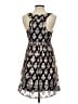 Free People 100% Polyester Paisley Black Cocktail Dress Size 4 - photo 2