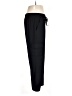 Marika Solid Black Casual Pants Size L - photo 4